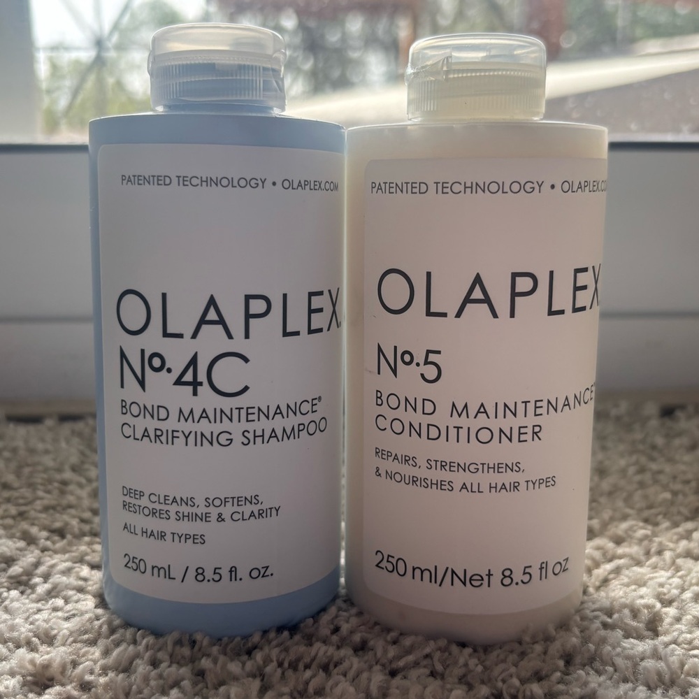 OLAPLEX No.4C Clarifying Shampoo and No.5 Conditioner Set